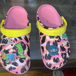 Used girls crocs